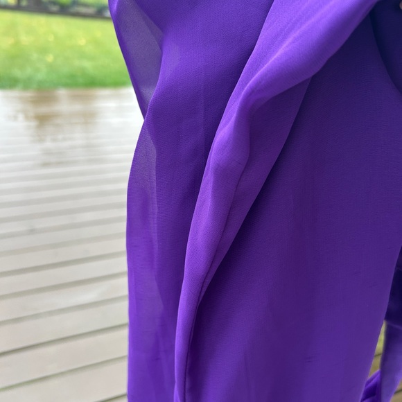 Alfred Angelo Vibrant Purple Bridesmaid Dress - Picture 15 of 15